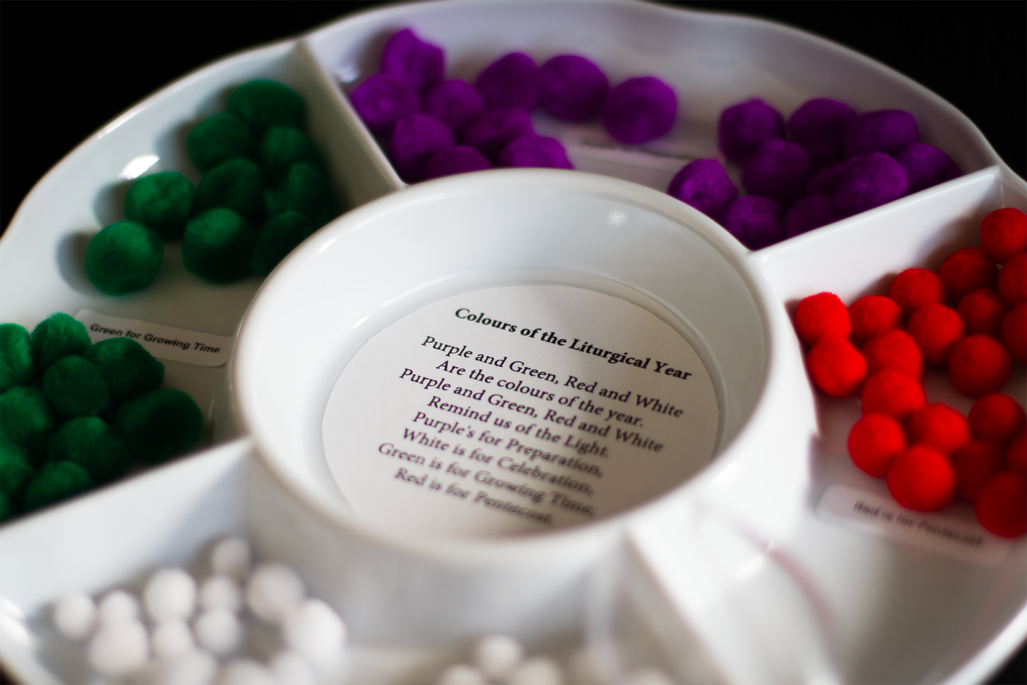 Liturgical Colours Kit - Close Up Higher Angle