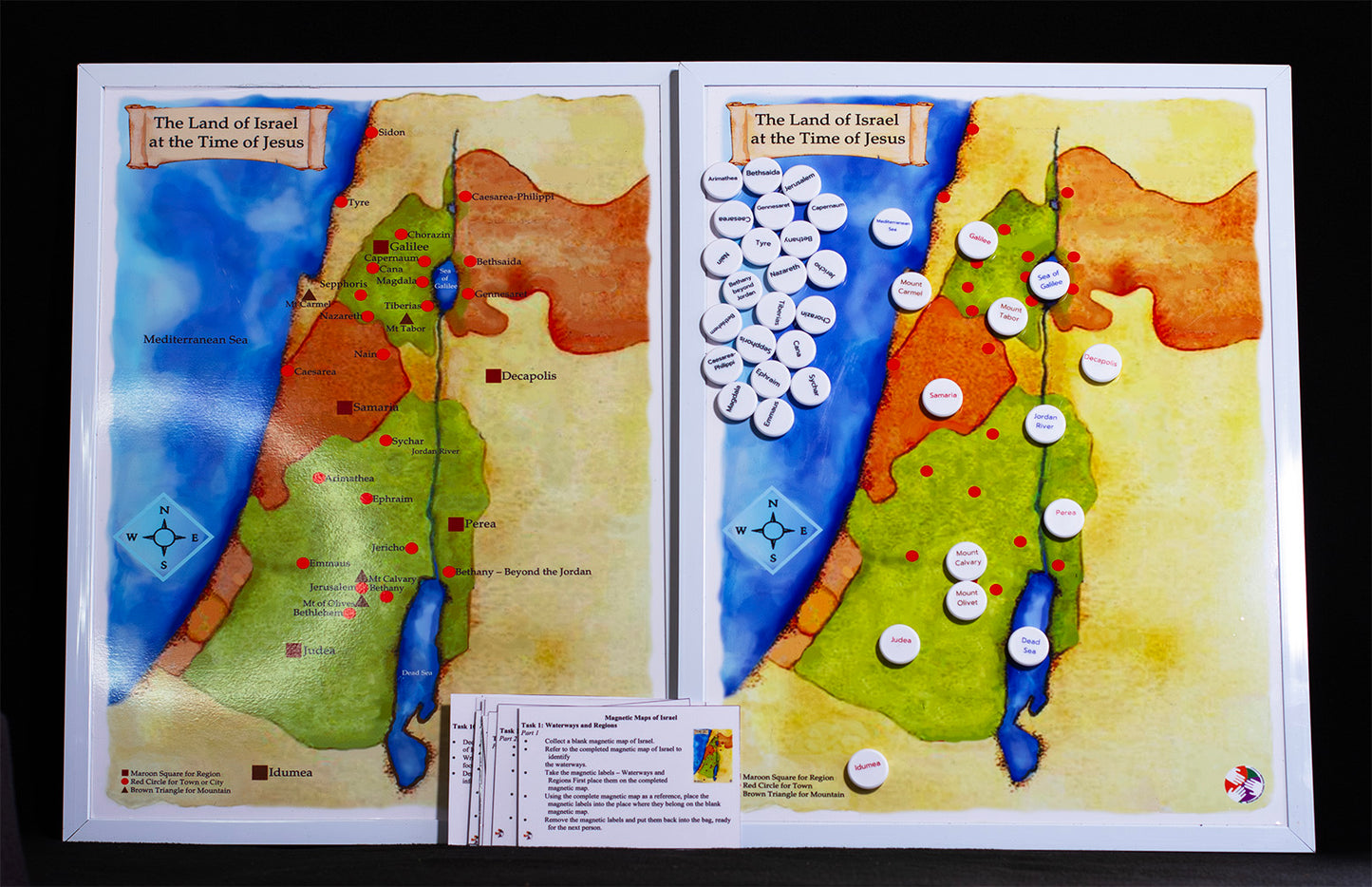 Magnetic Maps of Israel