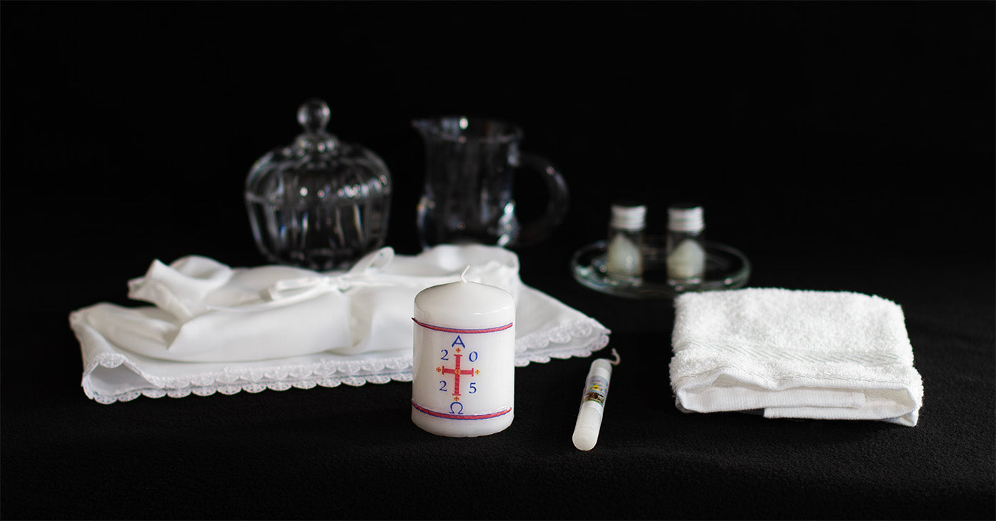 Baptism Kit - Overview Lower Angle