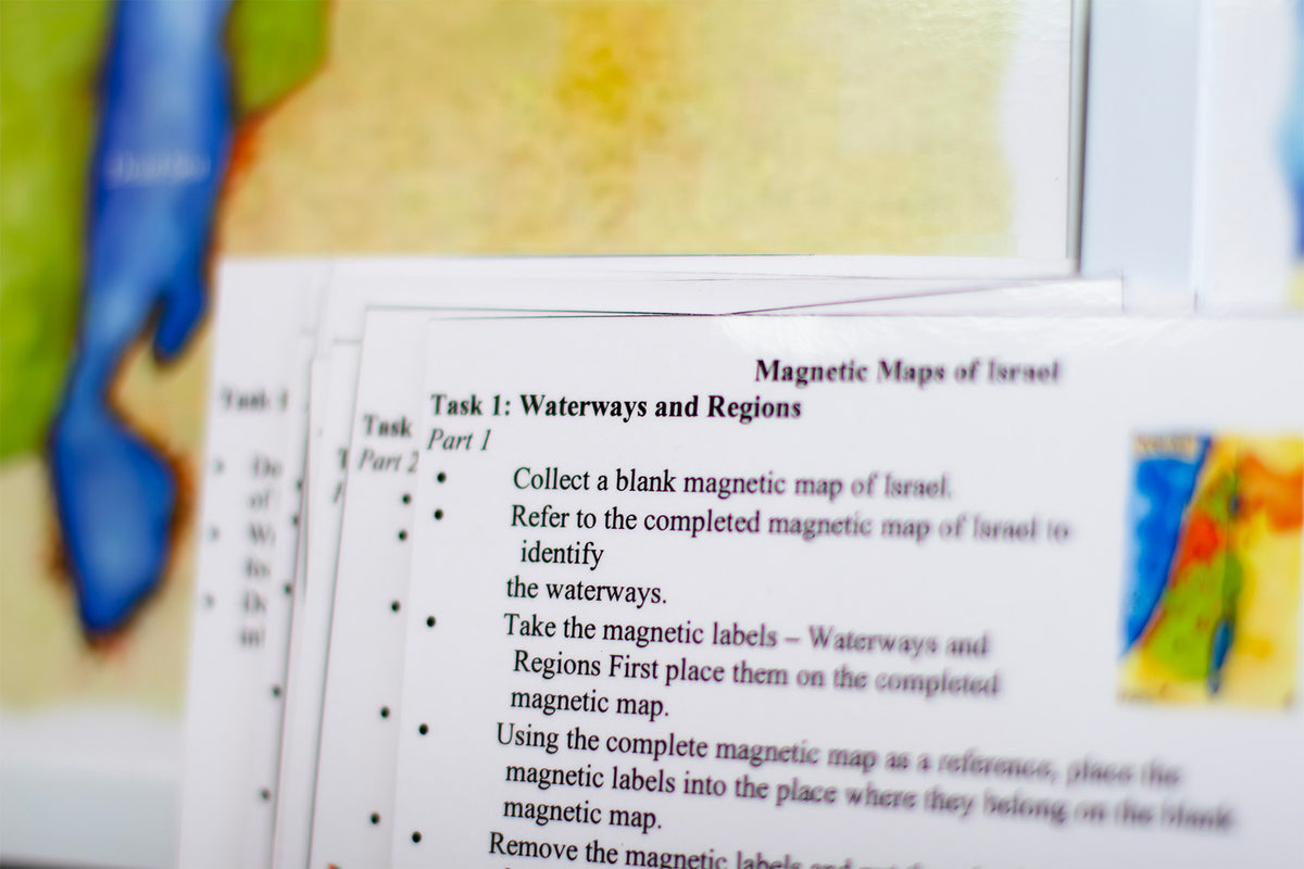 Israel Map Power Magnetic Maps of Israel – The SALT Approach