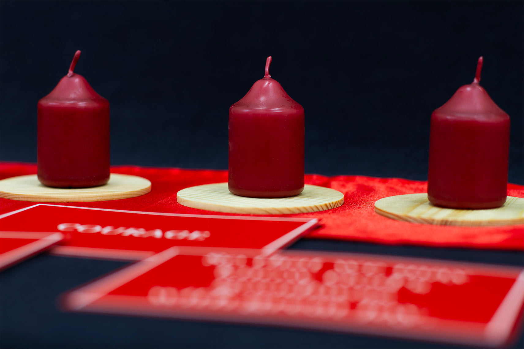 Pentecost - Candle Close Up